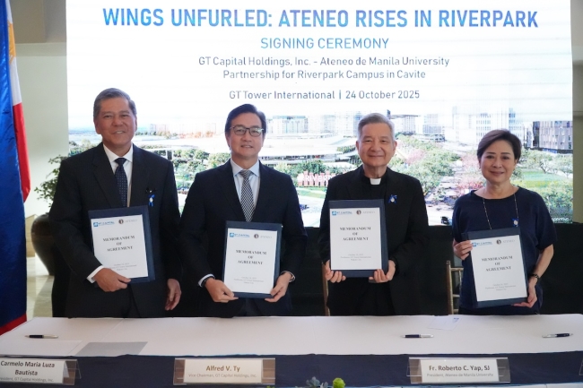 Ateneo and GT Capital MOA signing