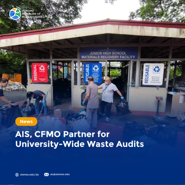 AIS, CFMO Partner for Uni-Wide Waste Audits