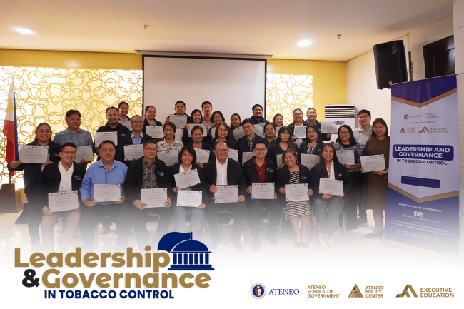 16 Iloilo LGUs strengthen smoke-free and vape-free ordinances through ASOG Executive Course culmination