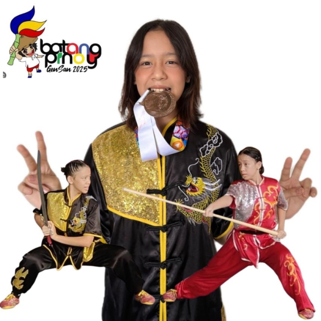 Wushu bronze medalist Shakira Malonzo 