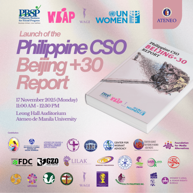 Phil CSO Beijing +30 Report