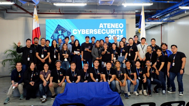 DITS Cybersecurity Group Photo w Robi