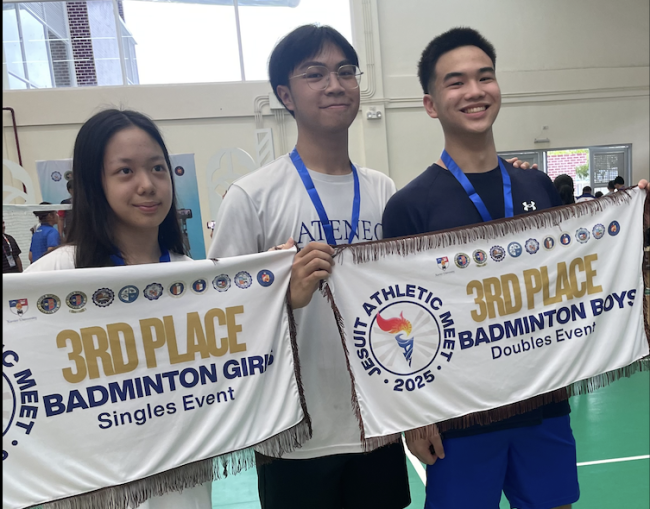 (L-R) Mia Benasa, Nate Labre, Quito Ongpin 