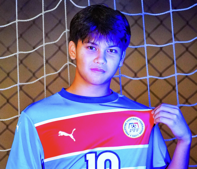 U17 Philippine National Football Team selection Manu Simpao