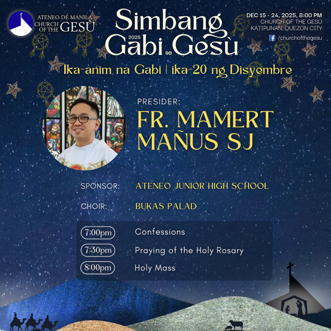 Simbang Gabi sa Gesu 2025