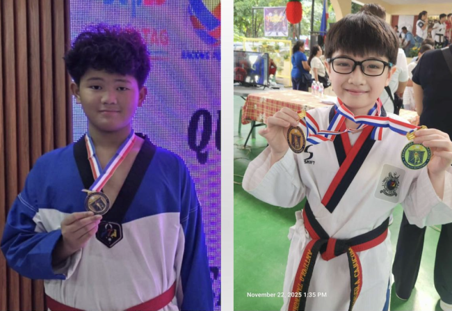 Thomas Borja (left) and Phil Cajucom 