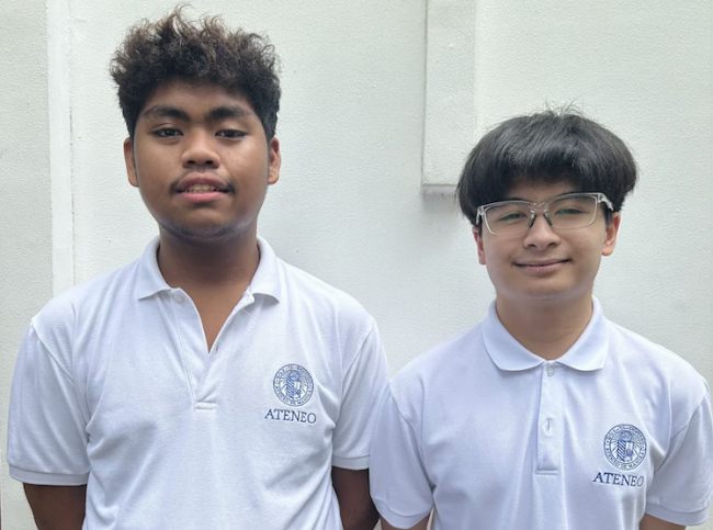 Felix Saludar & Thirdy Santiago 