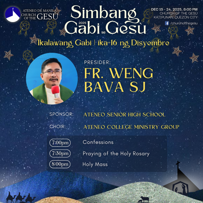 Simbang Gabi sa Gesu 2025