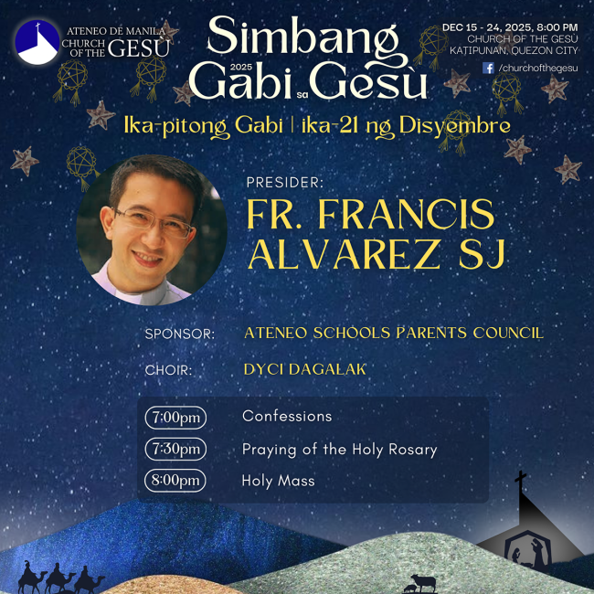 Simbang Gabi sa Gesu 2025