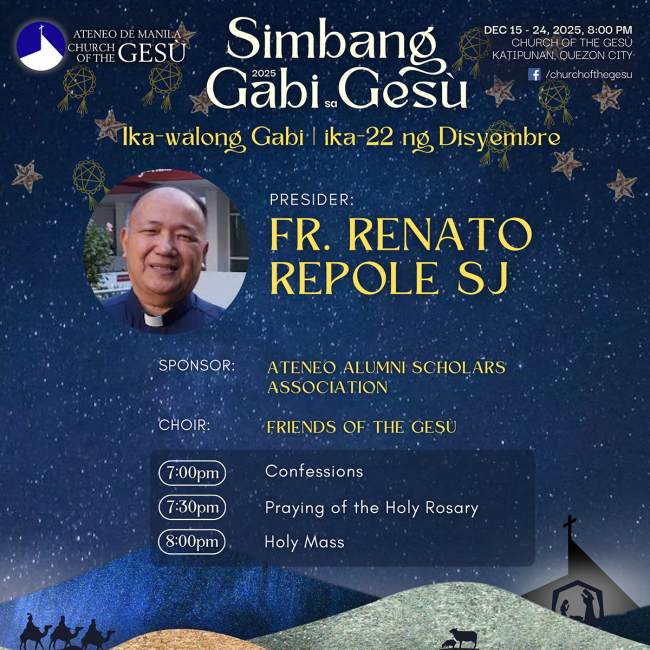 Simbang Gabi sa Gesu 2025