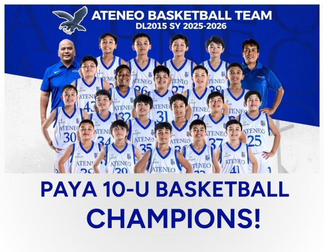 AGS DL 10U is 2025 PAYA basketball champion Blue Eagles  