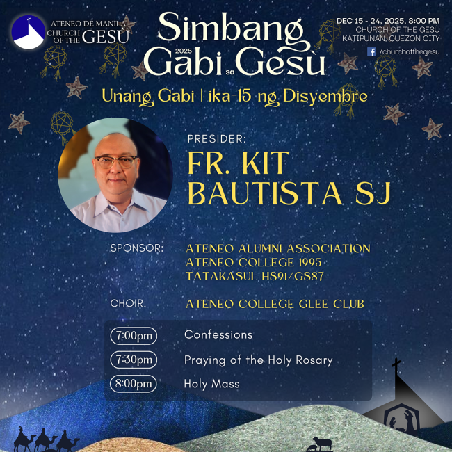 Simbang Gabi sa Gesu 2025