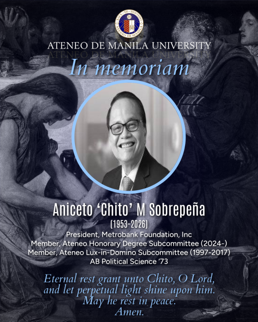 In memoriam, Aniceto 'Chito' Sobrepeña