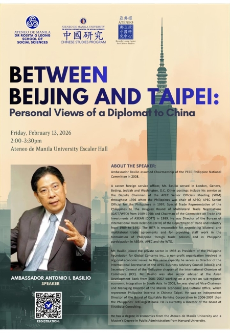 Between Beijing and Taipe: Personal Views of a Diplomat to China