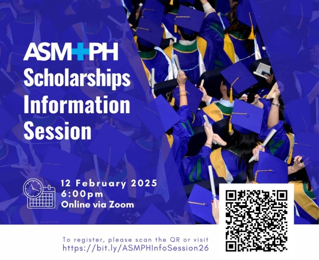 ASMPH Scholarships Info Session SY 2026-2027