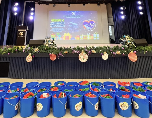 Grade 6 Bigay Puso Christmas gift-giving activity 