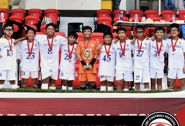 AGS Midgets C White is Xavier Football Cup champion and LBC Cup 1st runnerup 