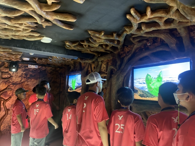 Preparing to ride Agila: The Eksperience 