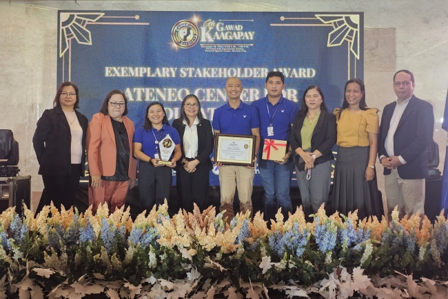 receiving of awards ACED