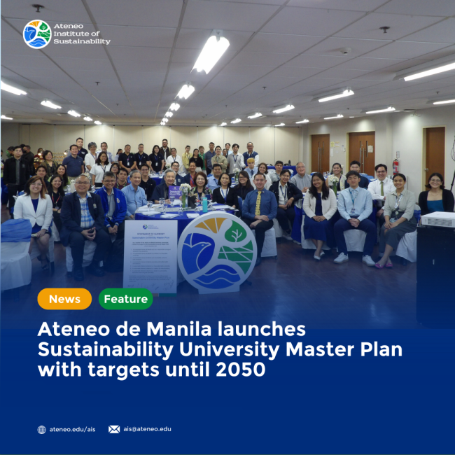 Sustainable University Master Plan Launch