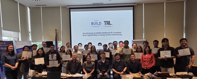Participants of the workshop conducted by the Ateneo Technical Resource Lab under Ateneo BUILD for the Philippine Statistics Authority