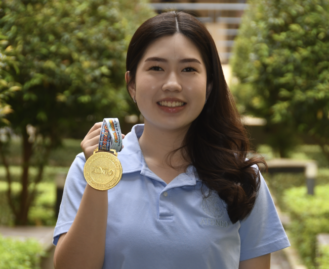 Sam Dionisio phimo Final Round gold medalist and 1st runner-up of senior secondary group category PhIMO 2025