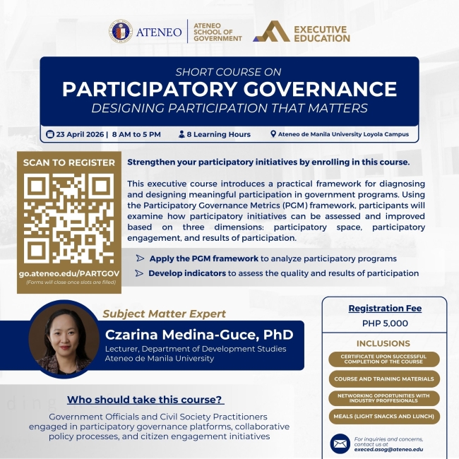 2026 Participatory Governance