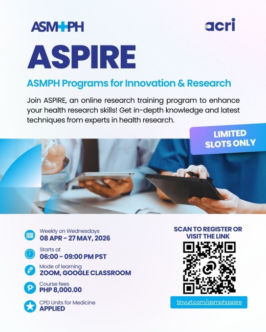 ASPIRE: ASMPH Programs for Innovation & Research