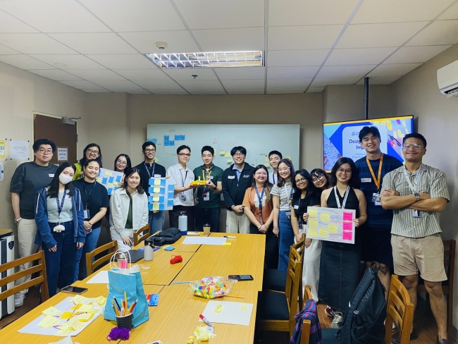 Student Startup Founders undergoing AIPO's Design Thinking Workshop