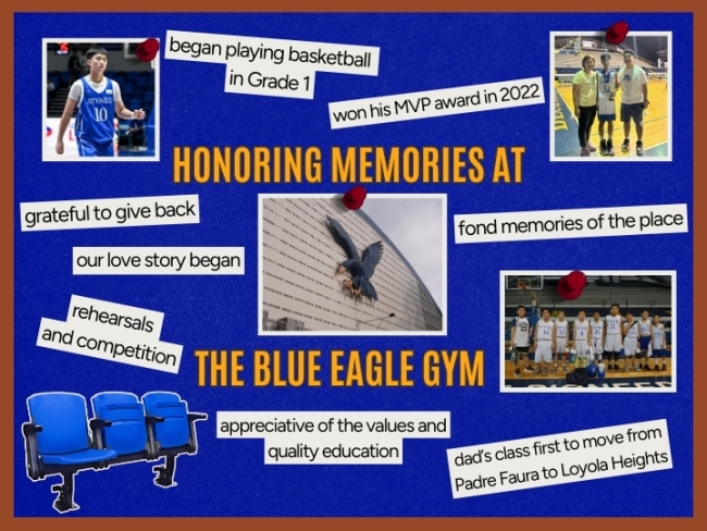 Through the Name-A-Seat Campaign, the alumni and community have the opportunity to be part of the preservation and enhancement of Ateneo’s iconic Blue Eagle Gym. Names are affixed to a chosen seat — a lasting tribute in the heart of the University’s home court. 