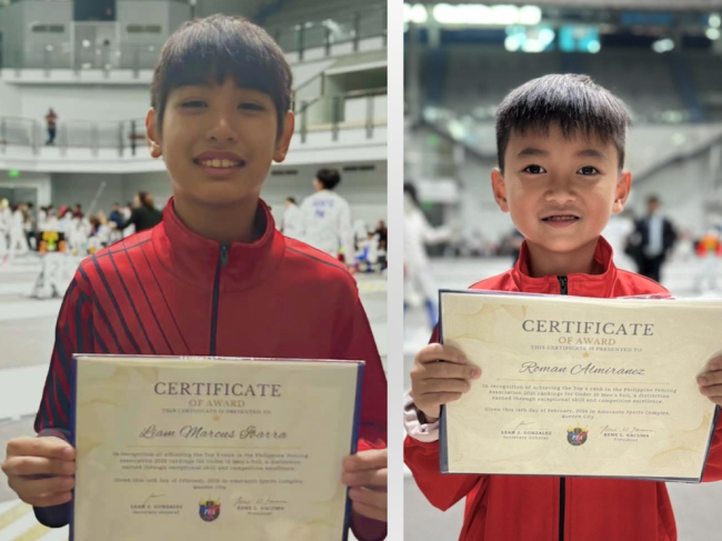 Liam Ibarra (left) / Roman Almiranez 