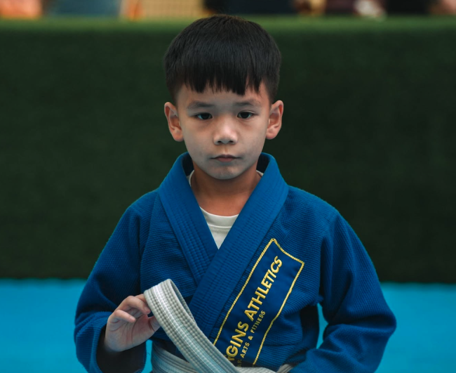 Bronze medalist Liam Medina 