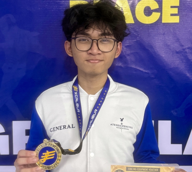 Gold medalist Matthew General 