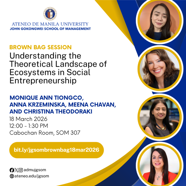 JGSOM Brown Bag 20260318