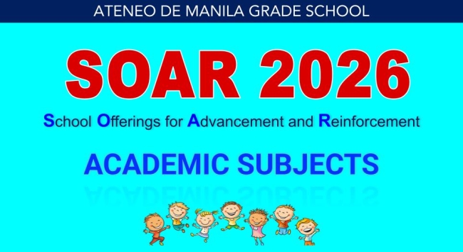 SOAR 2026 Academic Subjects 